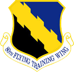 80th flying wing logo